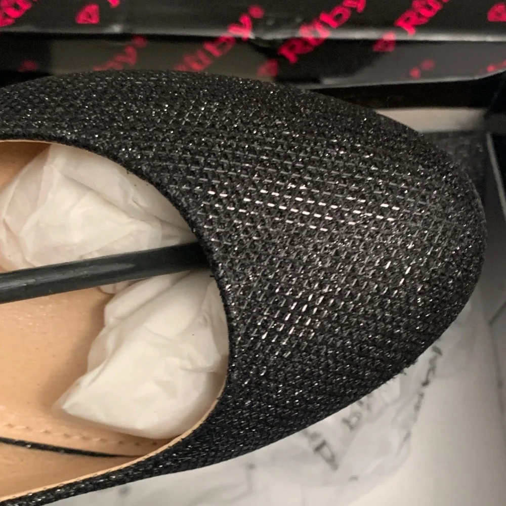 Ruby Rd. Sparkling Black Heels - Picture 4 of 10